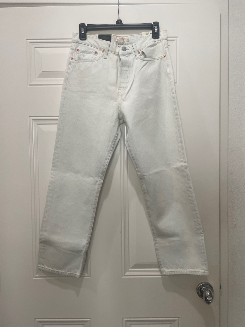 Levi's Wedgie Straight Leg Jeans in Light Blue Jeans